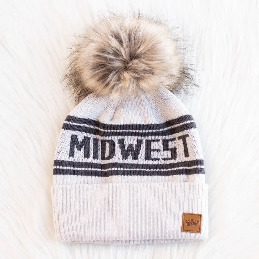 ** MIDWEST BEANIE - IVORY **