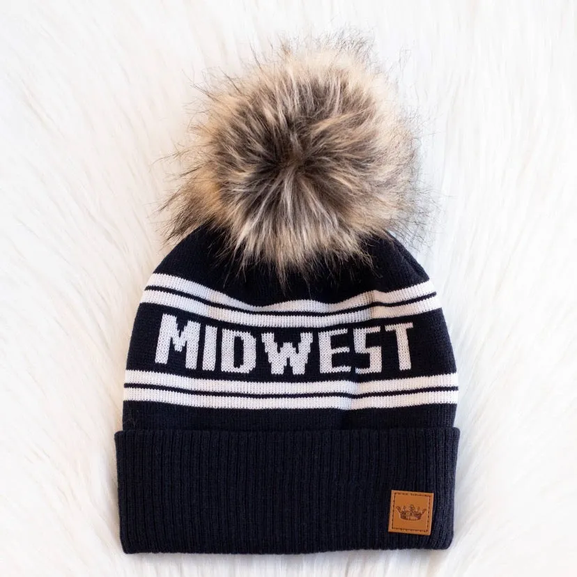 ** MIDWEST BEANIE - NAVY **