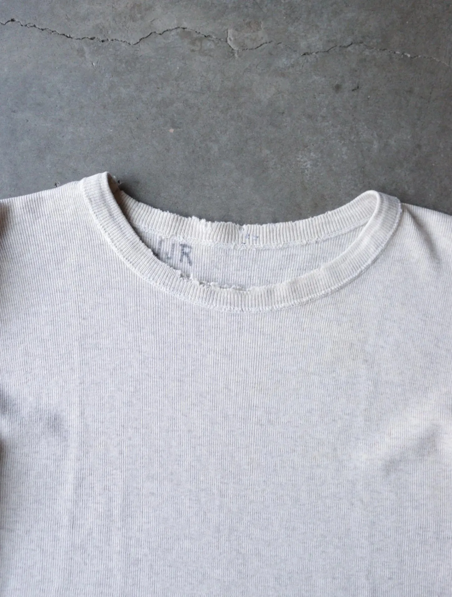 1950S CROP THERMAL SHIRT