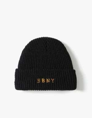 5Boro NY Beanie - Black