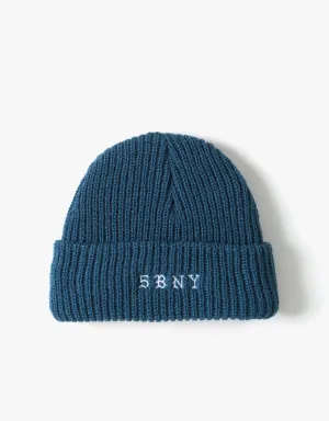 5Boro NY Beanie - Seaport Blue