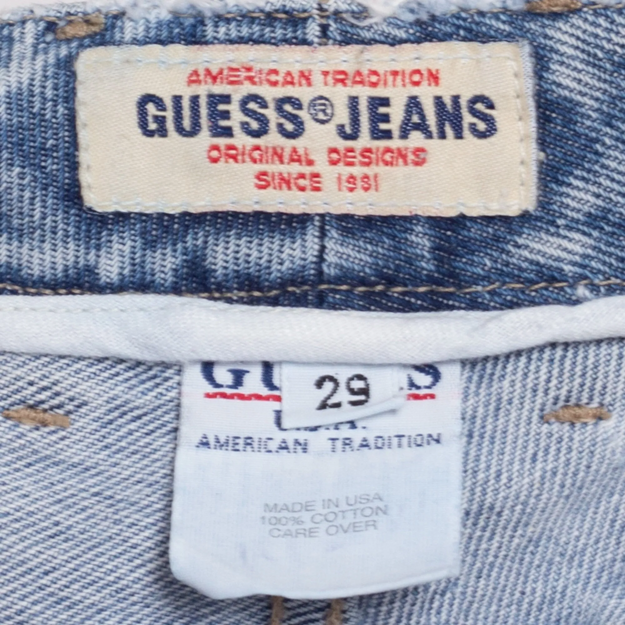 90s Guess Mid Rise Jeans - Small to Medium
