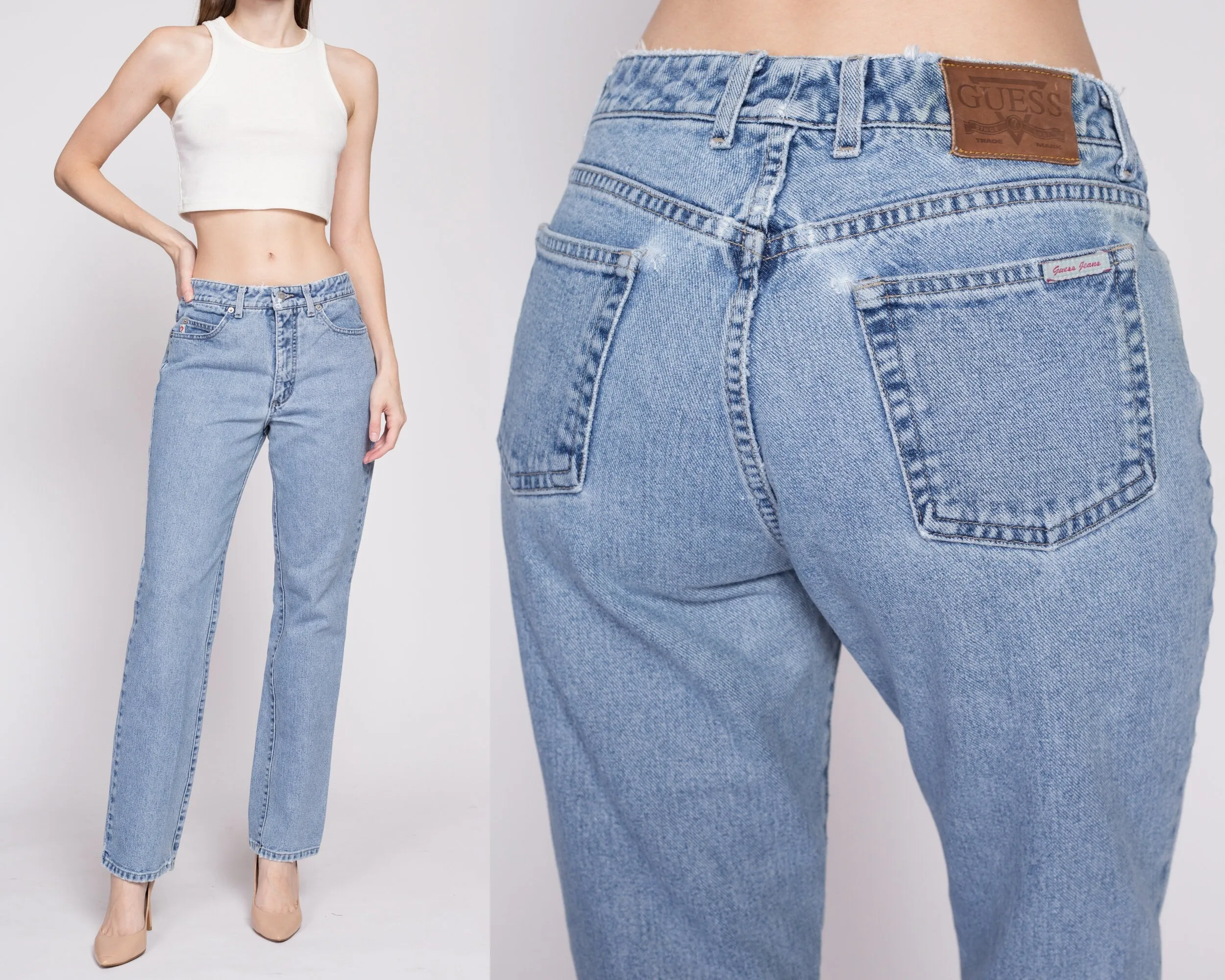 90s Guess Mid Rise Jeans - Small to Medium