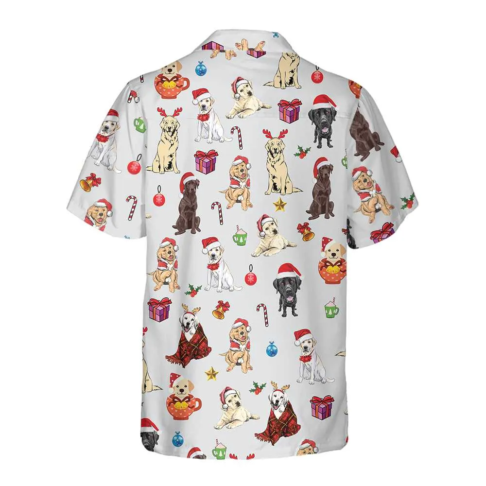 Adorable Labrador Retriever For Christmas Hawaiian Shirt, Funny Labrador Christmas Shirt, Best Christmas Gift