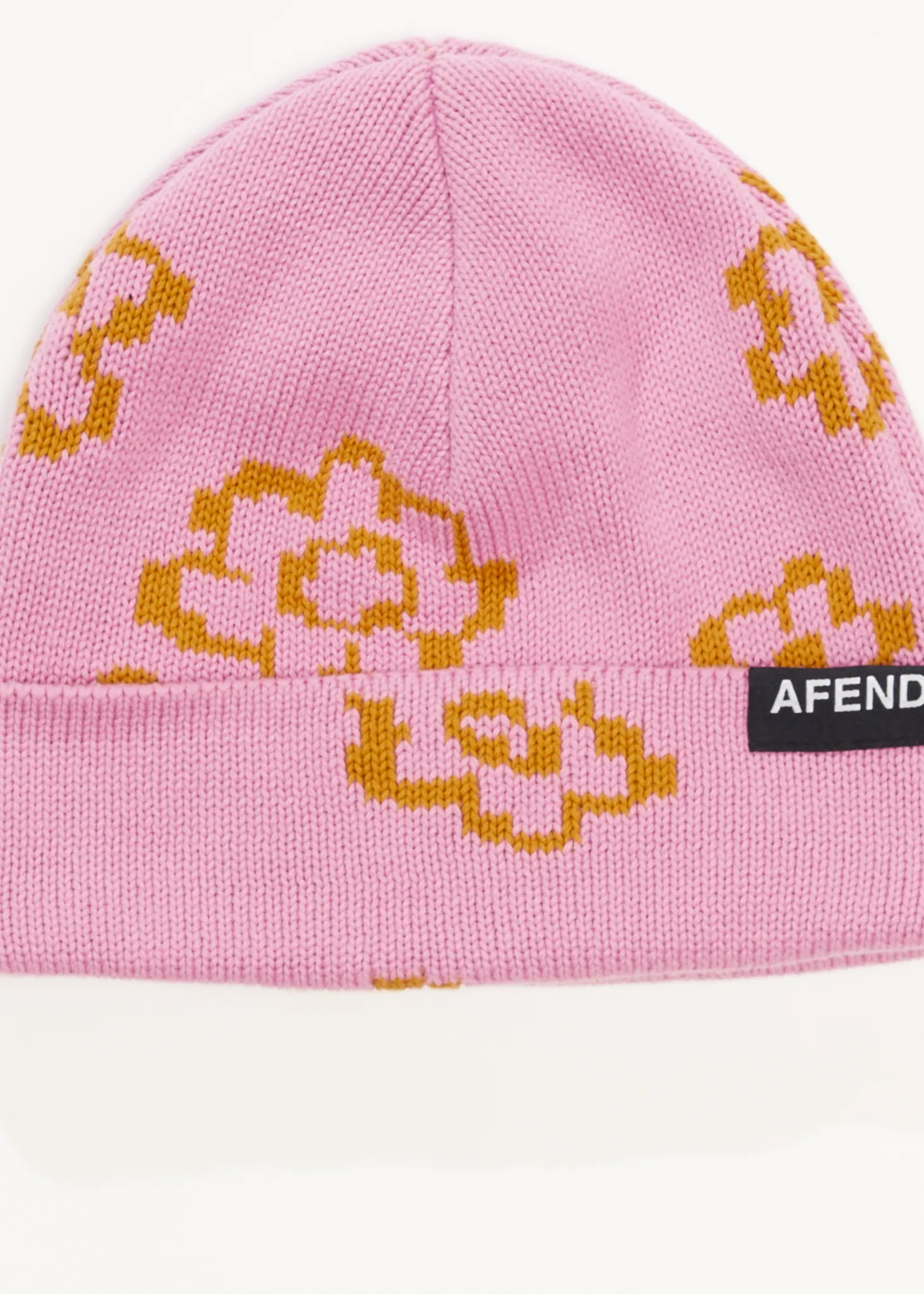 AFENDS Unisex Clara - Knit Beanie - Candy