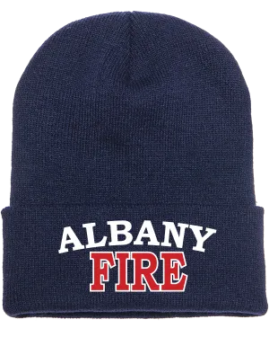 Albany Fire Logo Beanie - Cuffed