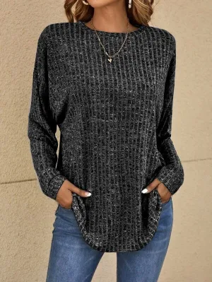 Amara™ - Entspannter Pullover mit Textur