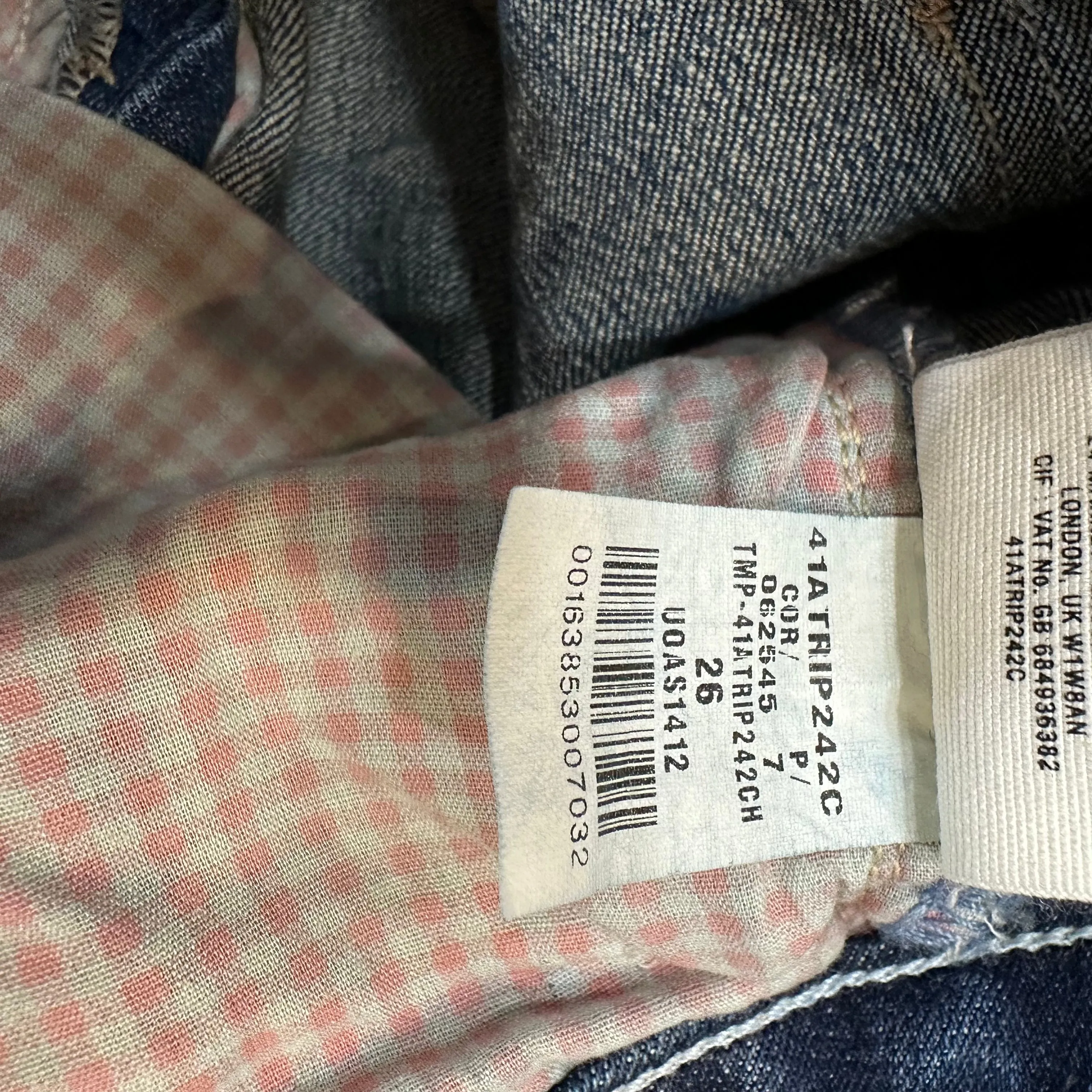 Anthropologie Pilcro and the Letter Press Jean Shorts Stet Trip Mid Rise 26
