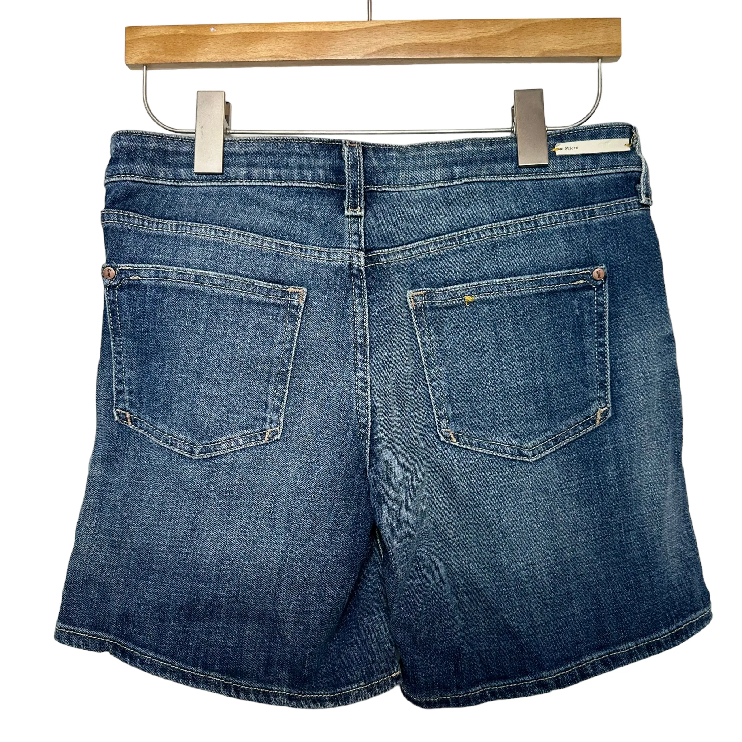 Anthropologie Pilcro and the Letter Press Jean Shorts Stet Trip Mid Rise 26