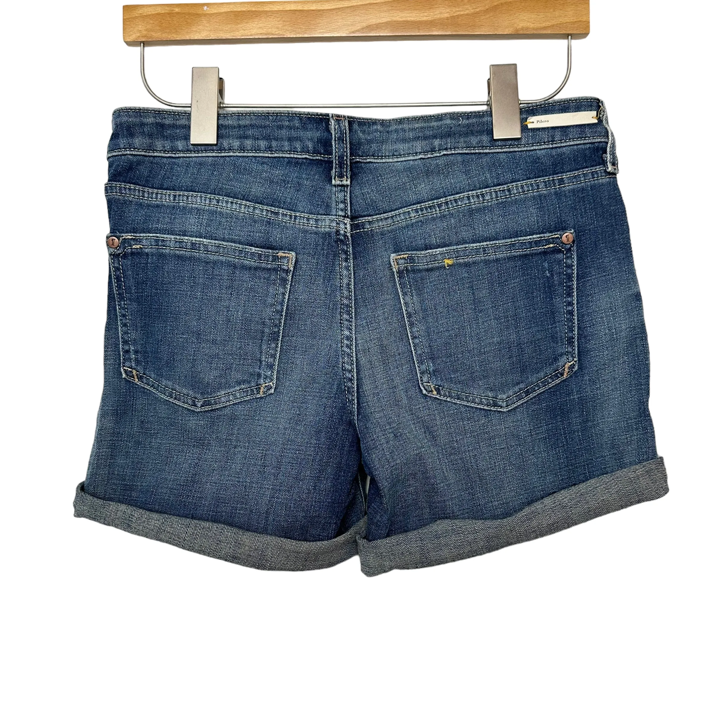 Anthropologie Pilcro and the Letter Press Jean Shorts Stet Trip Mid Rise 26