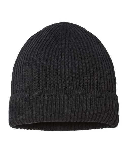 Atlantis Headwear Sustainable Finish Edge Cuffed Beanie MAPLE