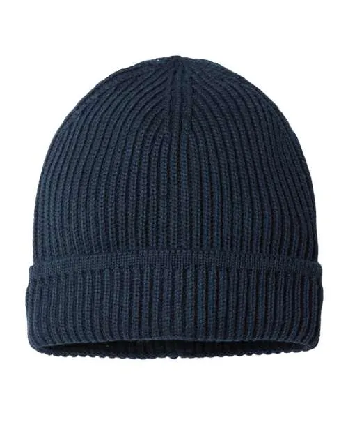Atlantis Headwear Sustainable Finish Edge Cuffed Beanie MAPLE