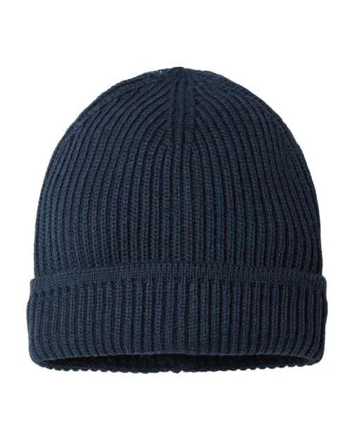Atlantis Headwear Sustainable Finish Edge Cuffed Beanie MAPLE