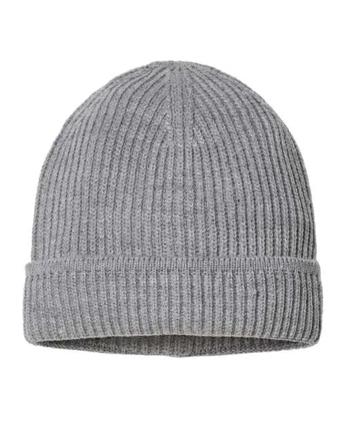 Atlantis Headwear Sustainable Finish Edge Cuffed Beanie MAPLE
