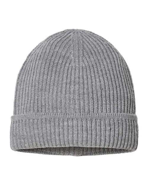 Atlantis Headwear Sustainable Finish Edge Cuffed Beanie MAPLE