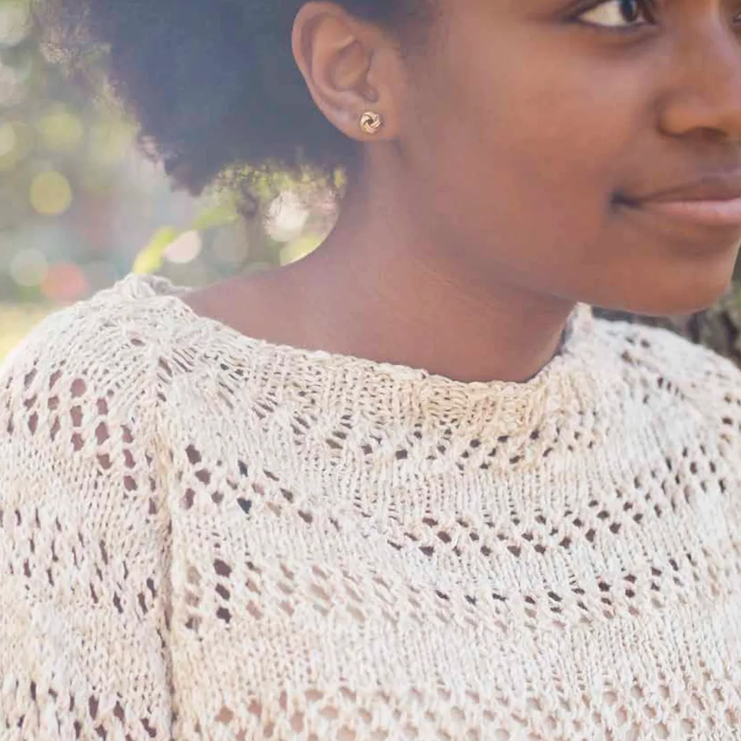 Atlantis Pullover Knitting Kit | Juniper Moon Farm Zooey & Knitting Pattern