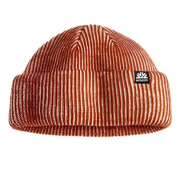 Autumn Shorty Cord Double Roll Beanie 2025