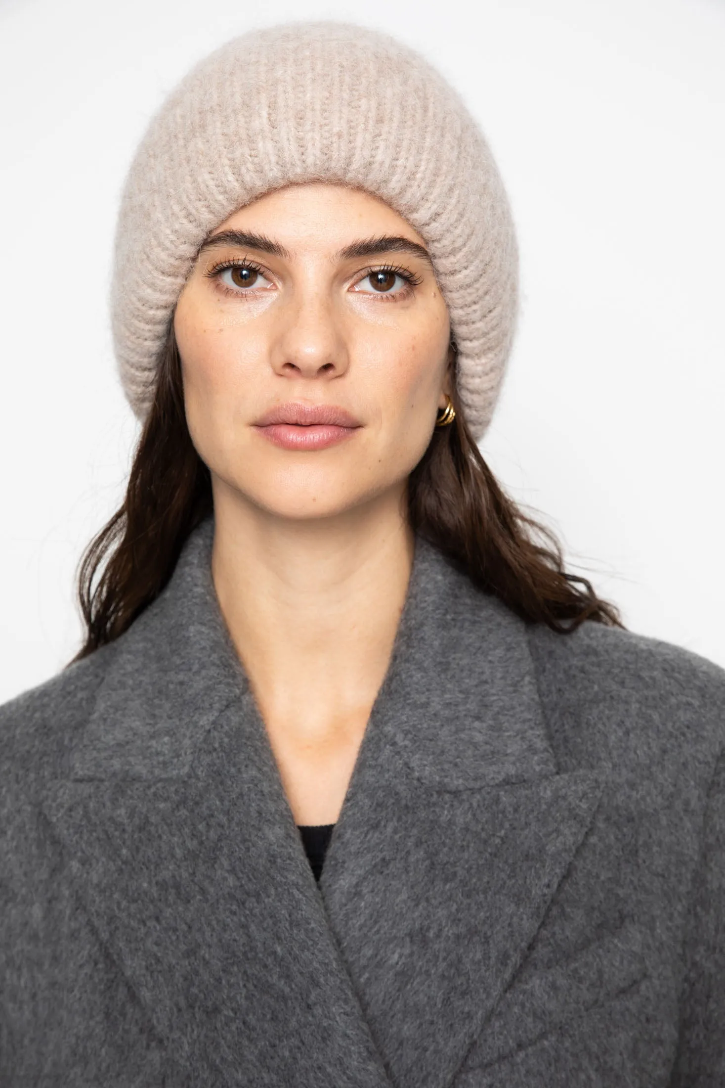 Ayla Beanie - Light Taupe