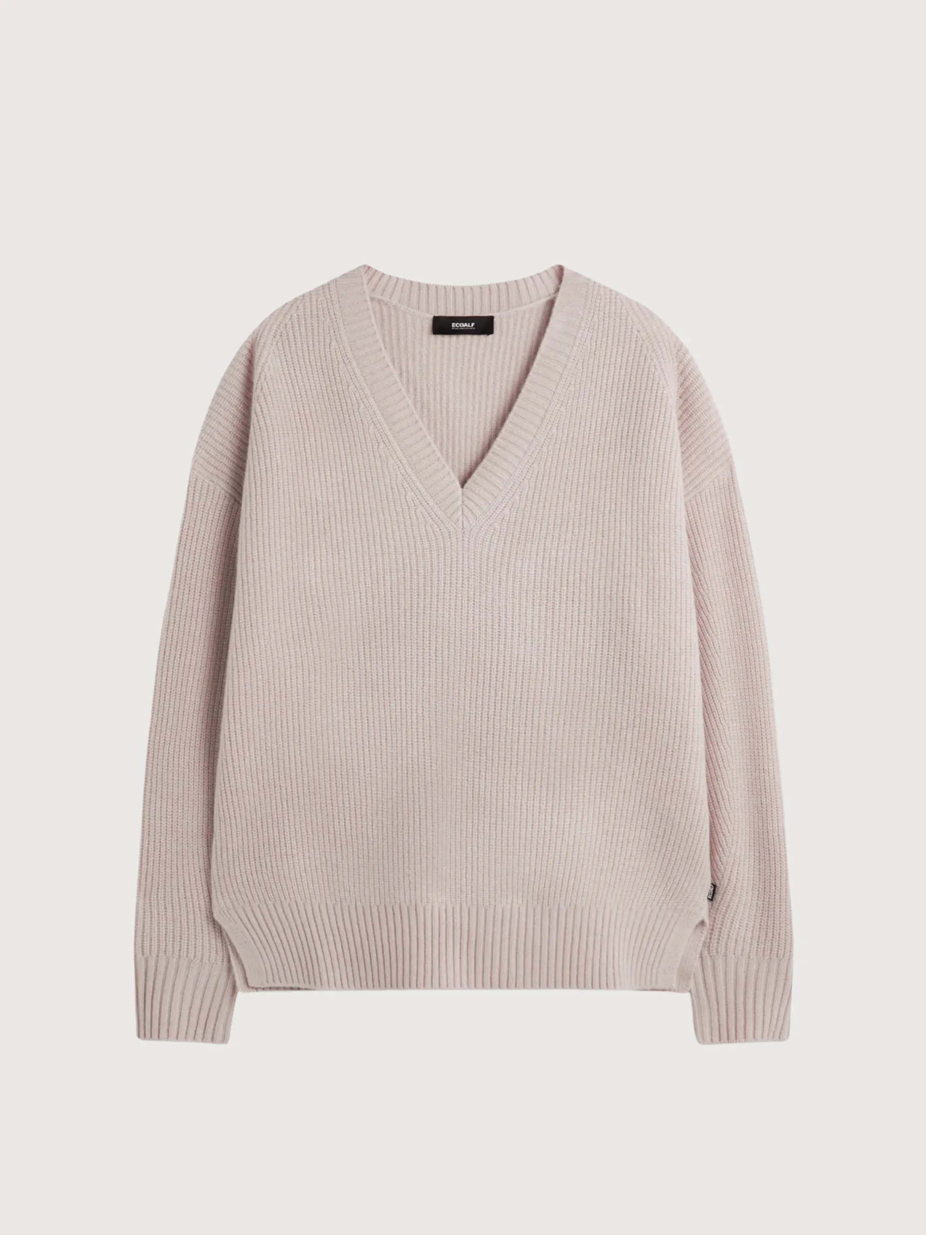 Azalea Mauve Woman Knitted Pullover | Ecoalf