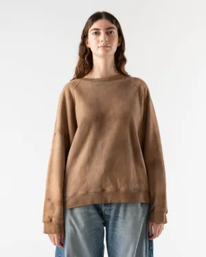 B Sides Shibori Sweatshirt in Brown Shibori