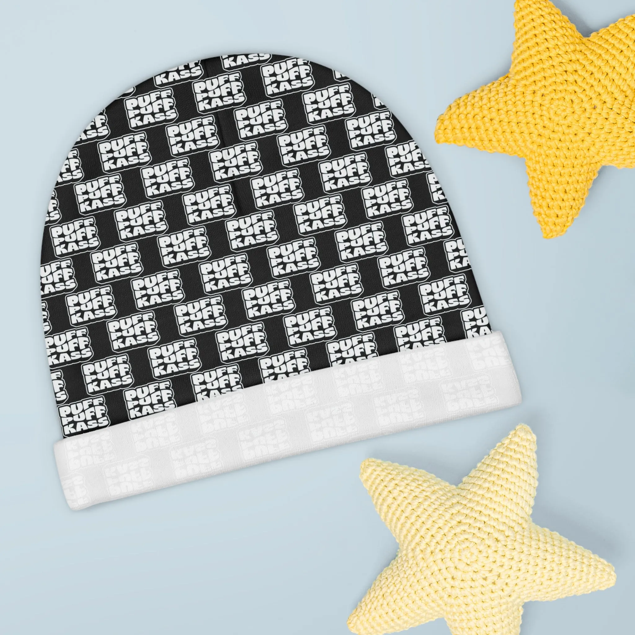 Baby Beanie - Puff Puff Kass Baby Beanie to Keep You Peanut Warm