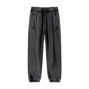 Batik washed heavy fleece joggers