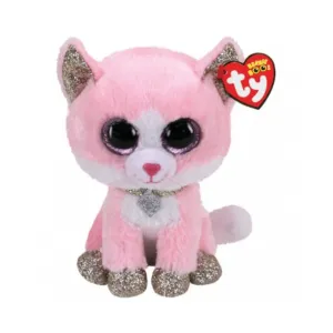Beanie Boos Regular Fiona Cat Pink