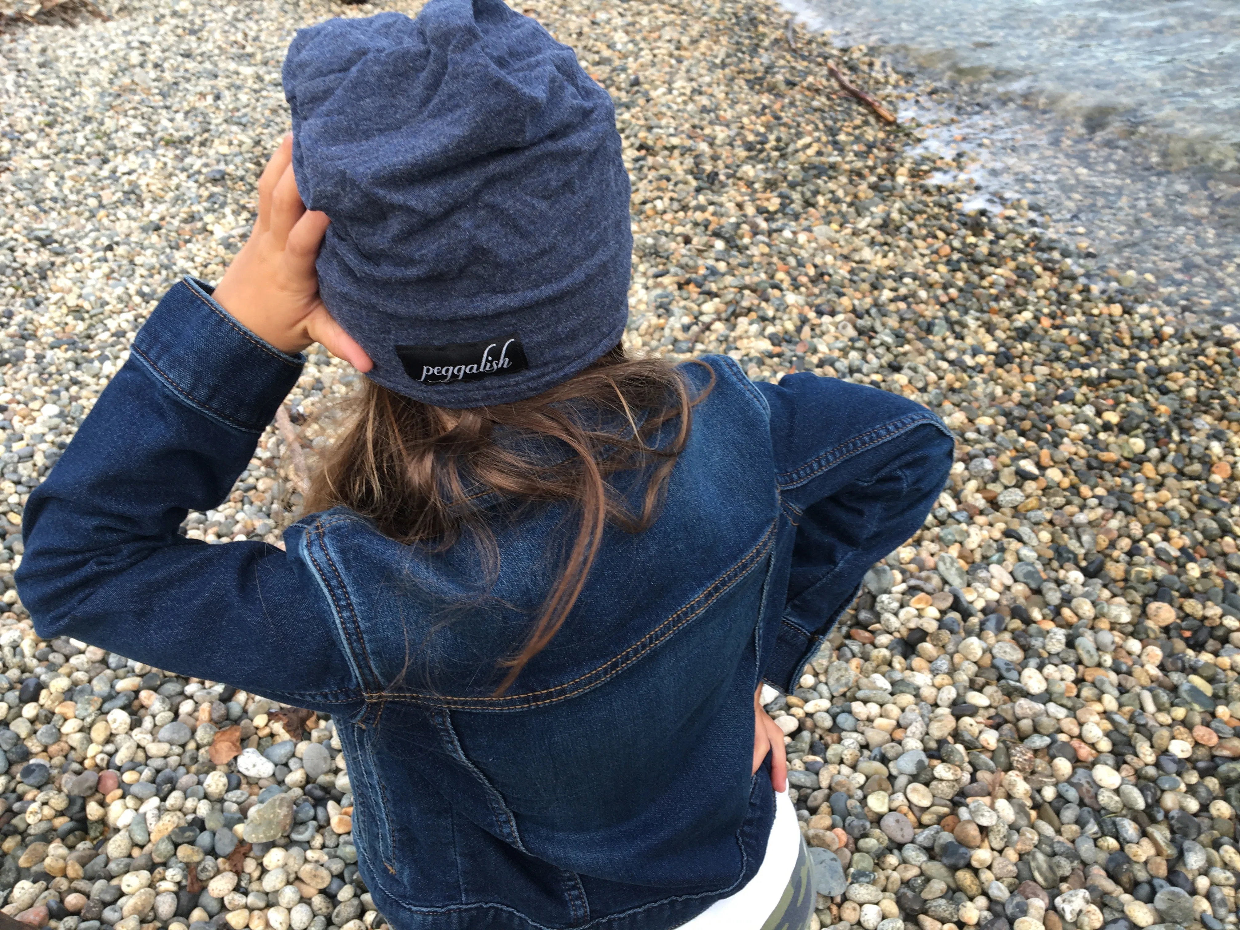 Beanie Hat - Denim