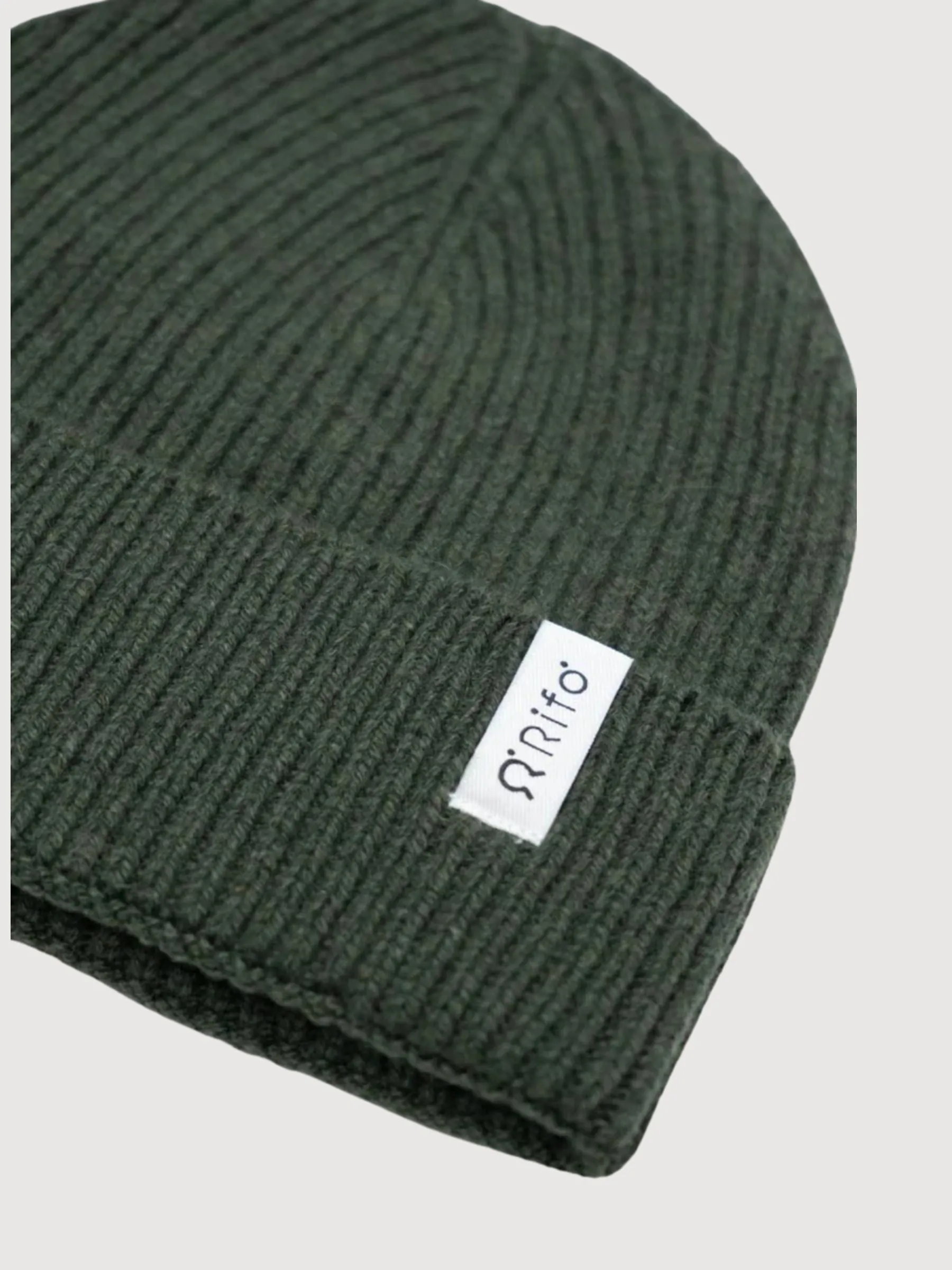 Beanie Marcello Green Forest Unisex Recycled Cashmere | Rifò
