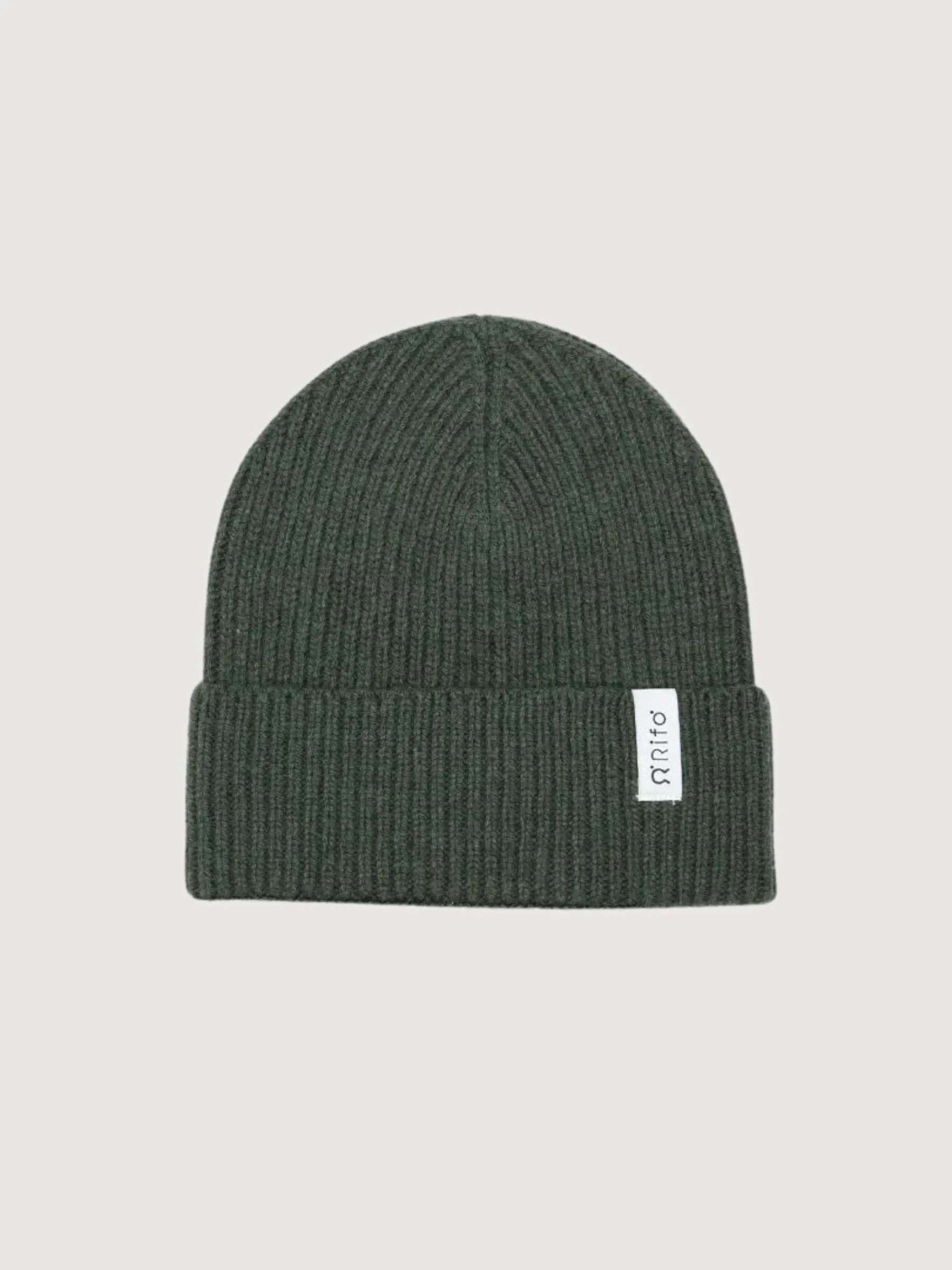 Beanie Marcello Green Forest Unisex Recycled Cashmere | Rifò