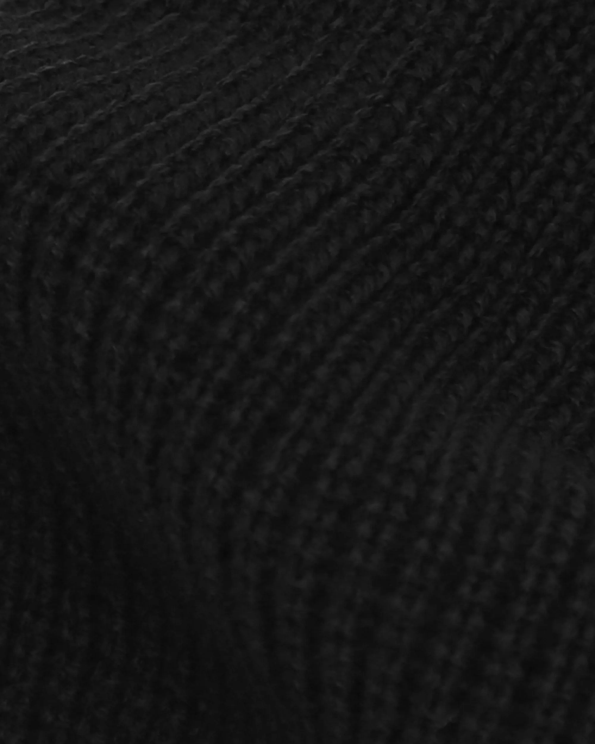 BEANIE / MARINE FIT / DOUBLE TAB / M BLACK