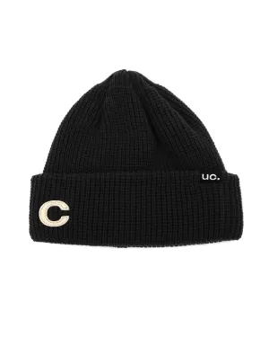 BEANIE / MARINE FIT / DOUBLE TAB / M BLACK