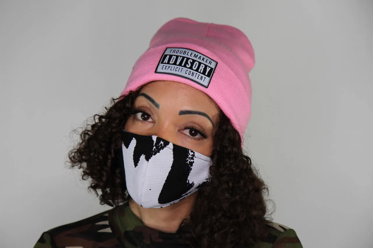 BEANIE - TROUBLEMAKER - PINK