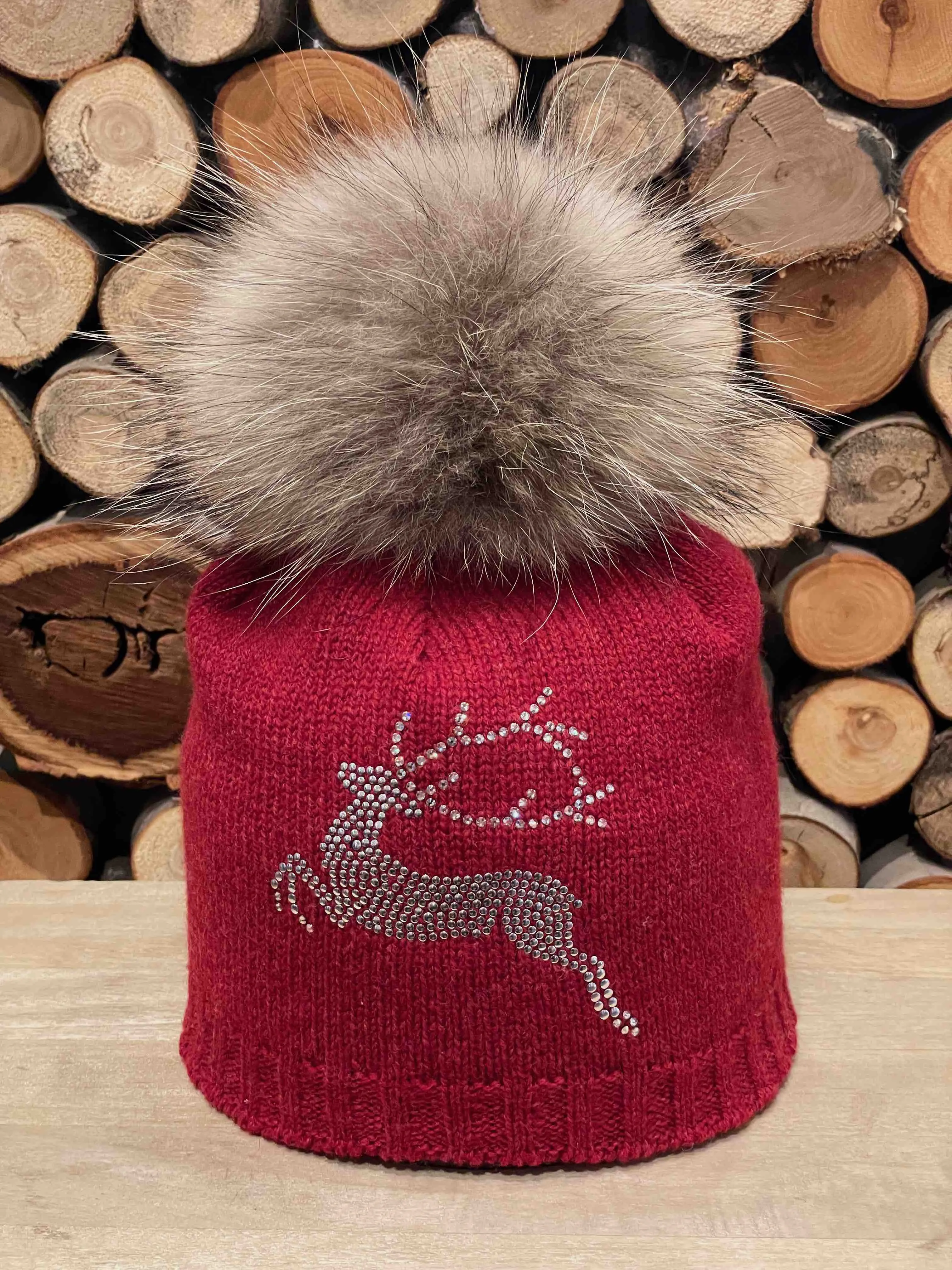 Bella-FL-Pelz Wool Hat