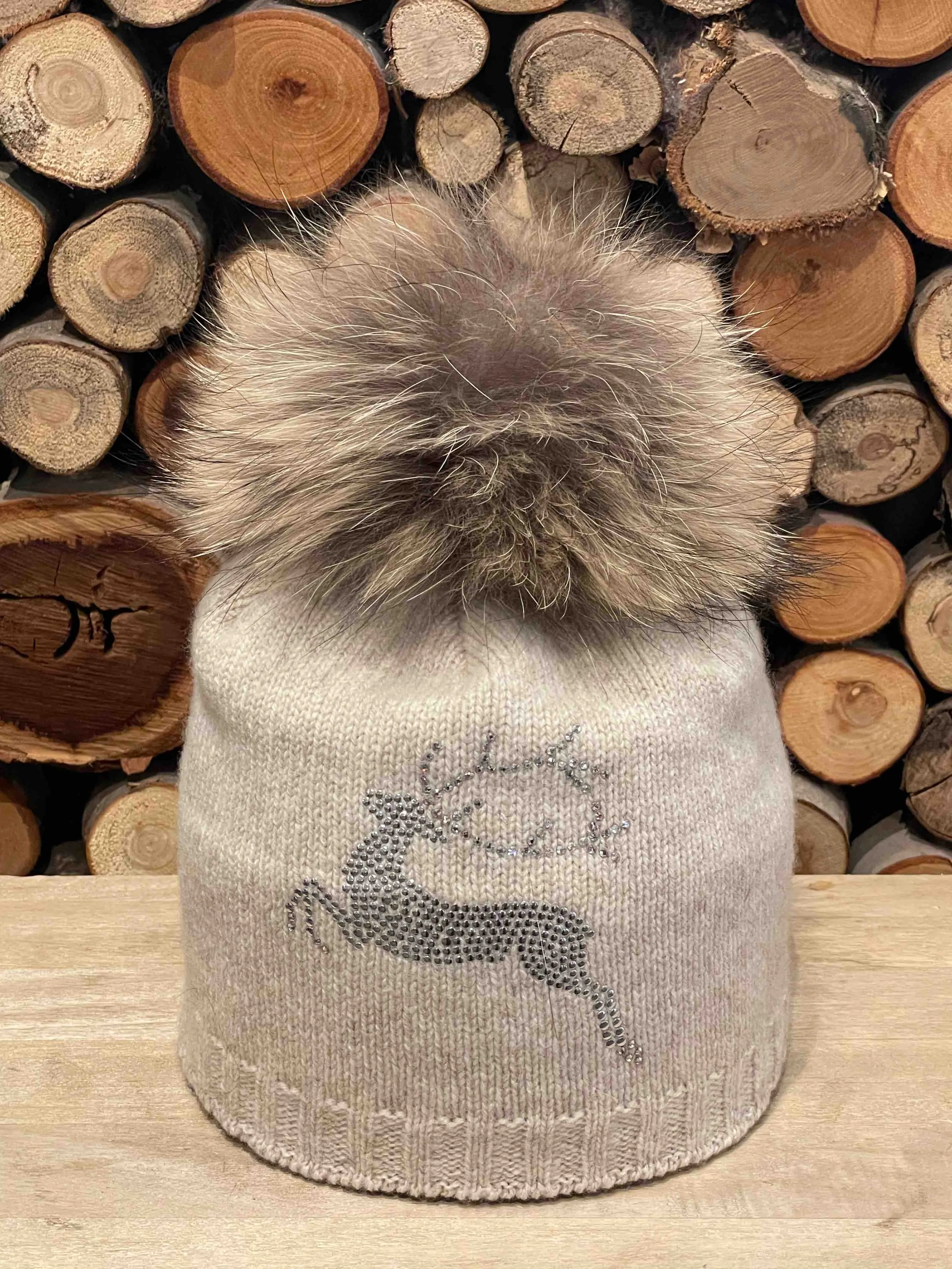 Bella-FL-Pelz Wool Hat