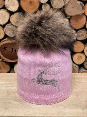 Bella-FL-Pelz Wool Hat