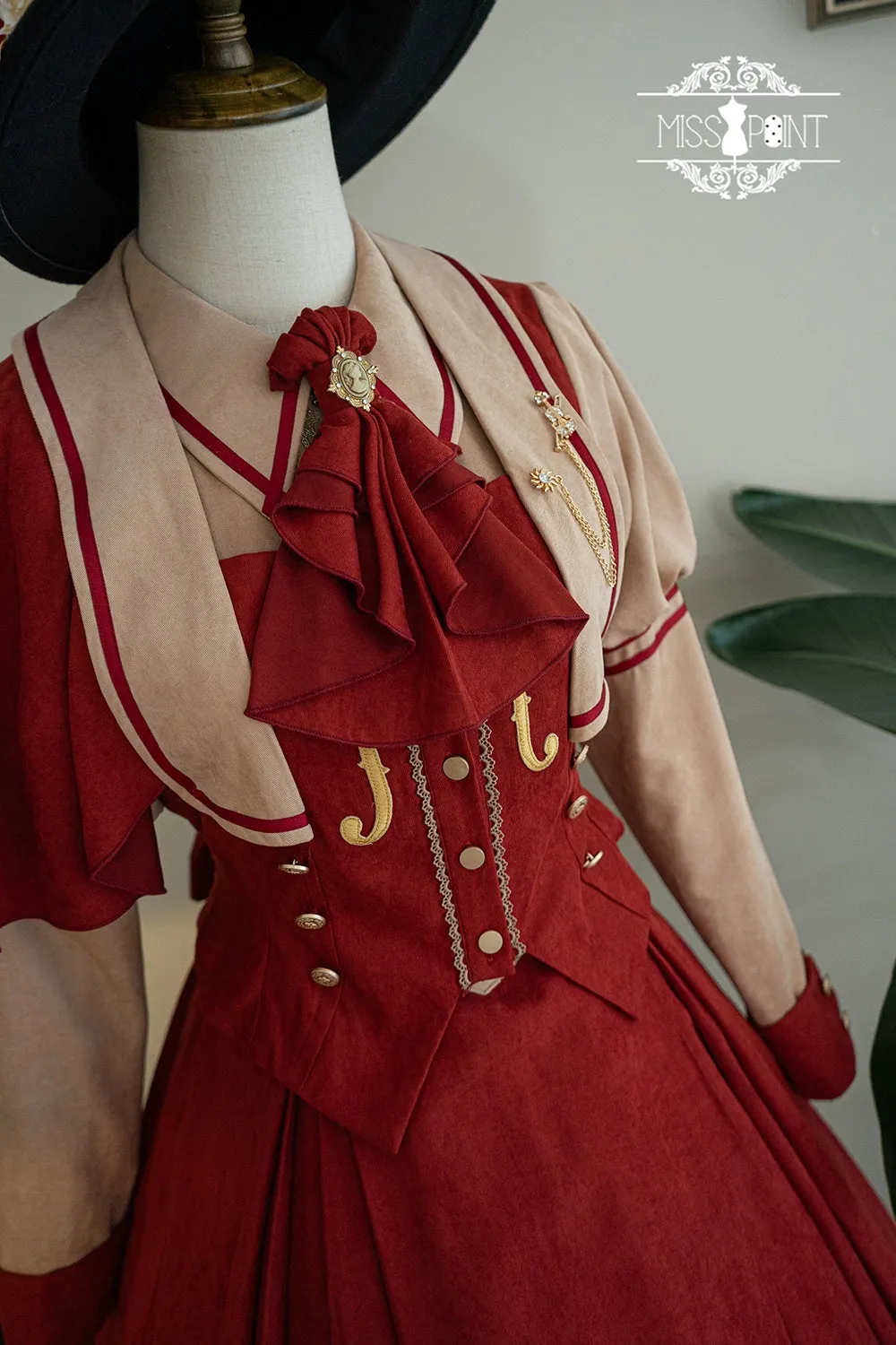 (BFM)Miss Point~ Elegant Lolita Coat~Golden Movement Customized Short Coat