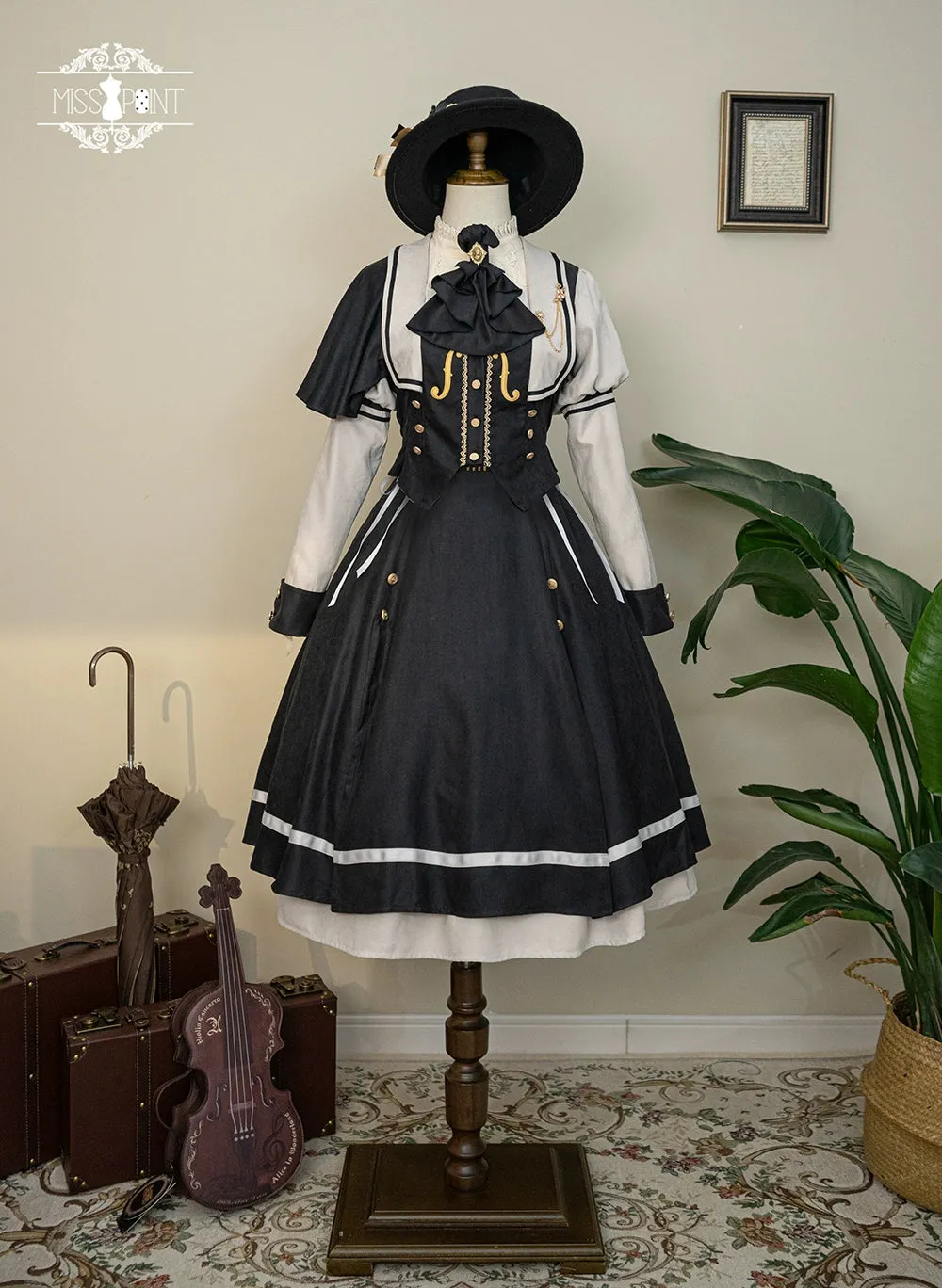 (BFM)Miss Point~ Elegant Lolita Coat~Golden Movement Customized Short Coat