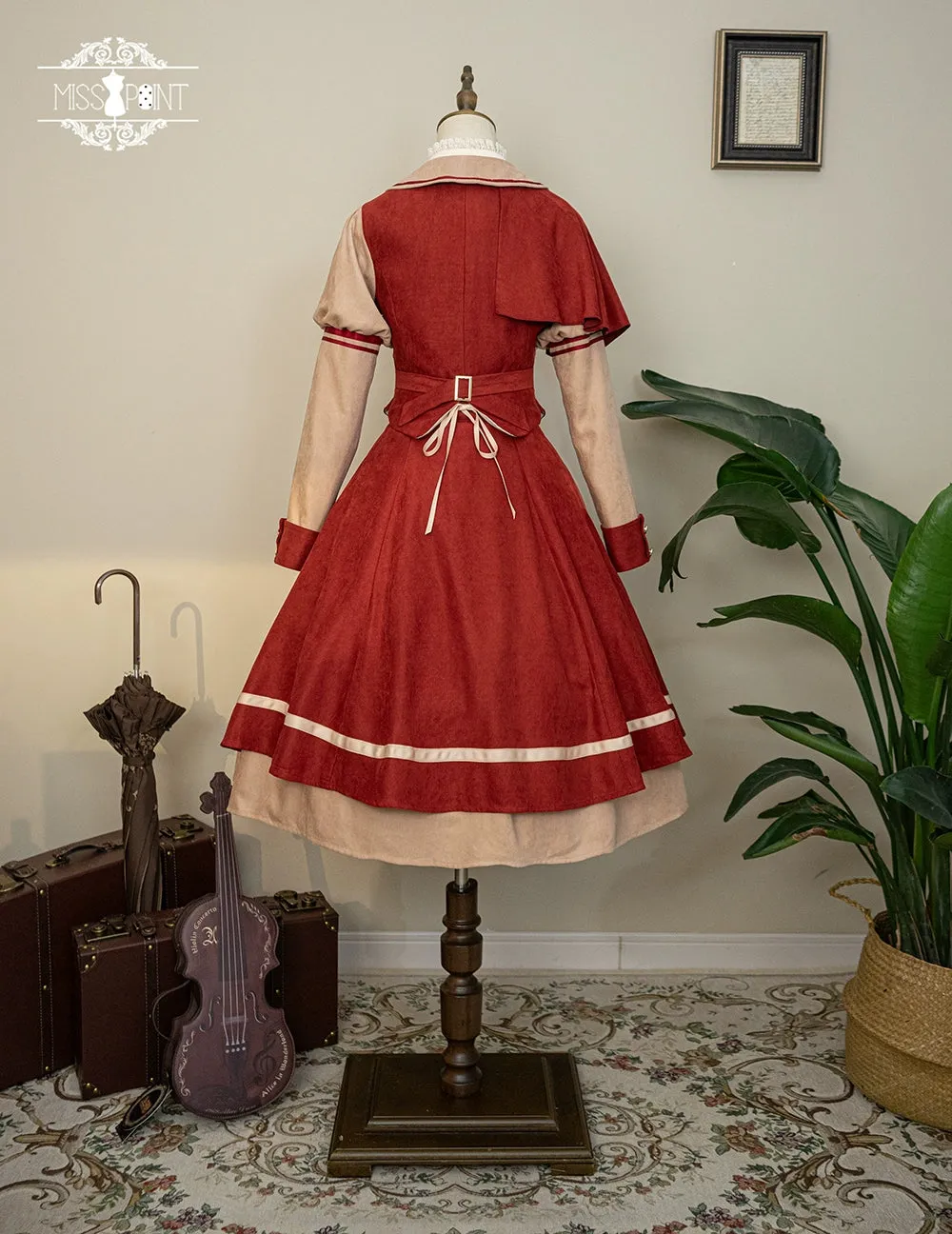 (BFM)Miss Point~ Elegant Lolita Coat~Golden Movement Customized Short Coat