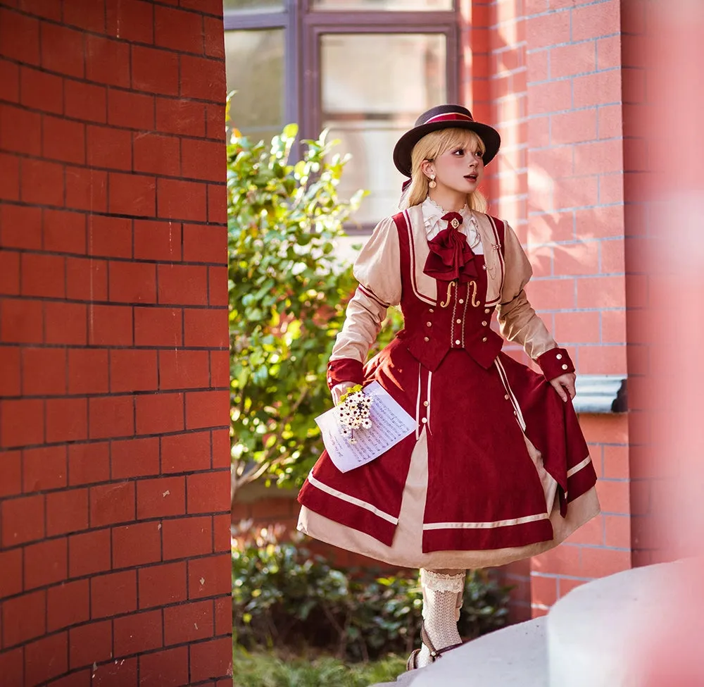 (BFM)Miss Point~ Elegant Lolita Coat~Golden Movement Customized Short Coat