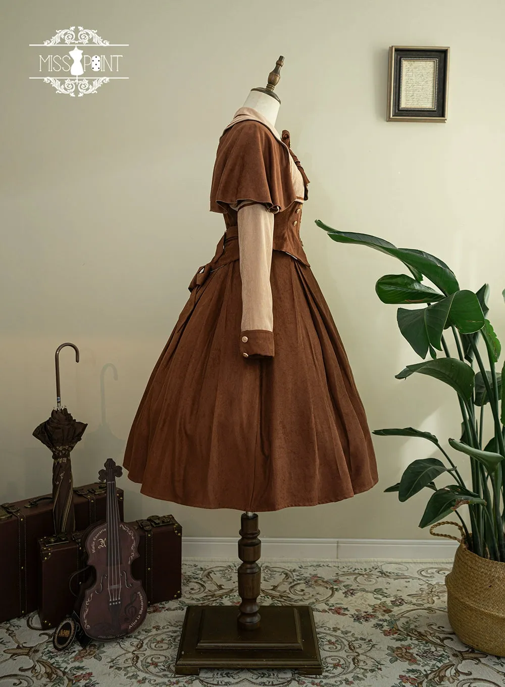 (BFM)Miss Point~ Elegant Lolita Coat~Golden Movement Customized Short Coat