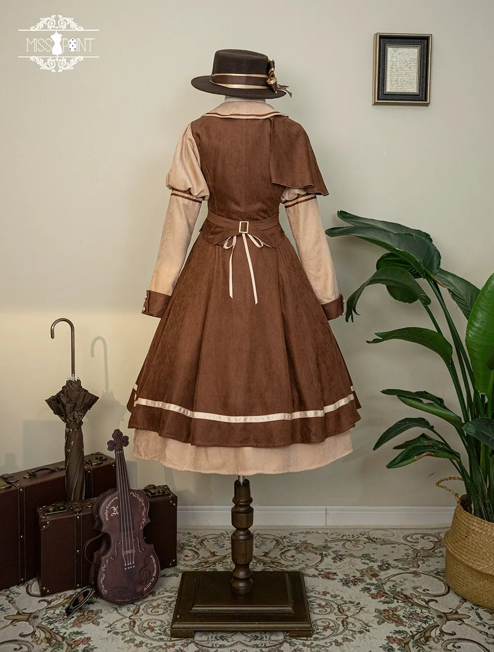 (BFM)Miss Point~ Elegant Lolita Coat~Golden Movement Customized Short Coat