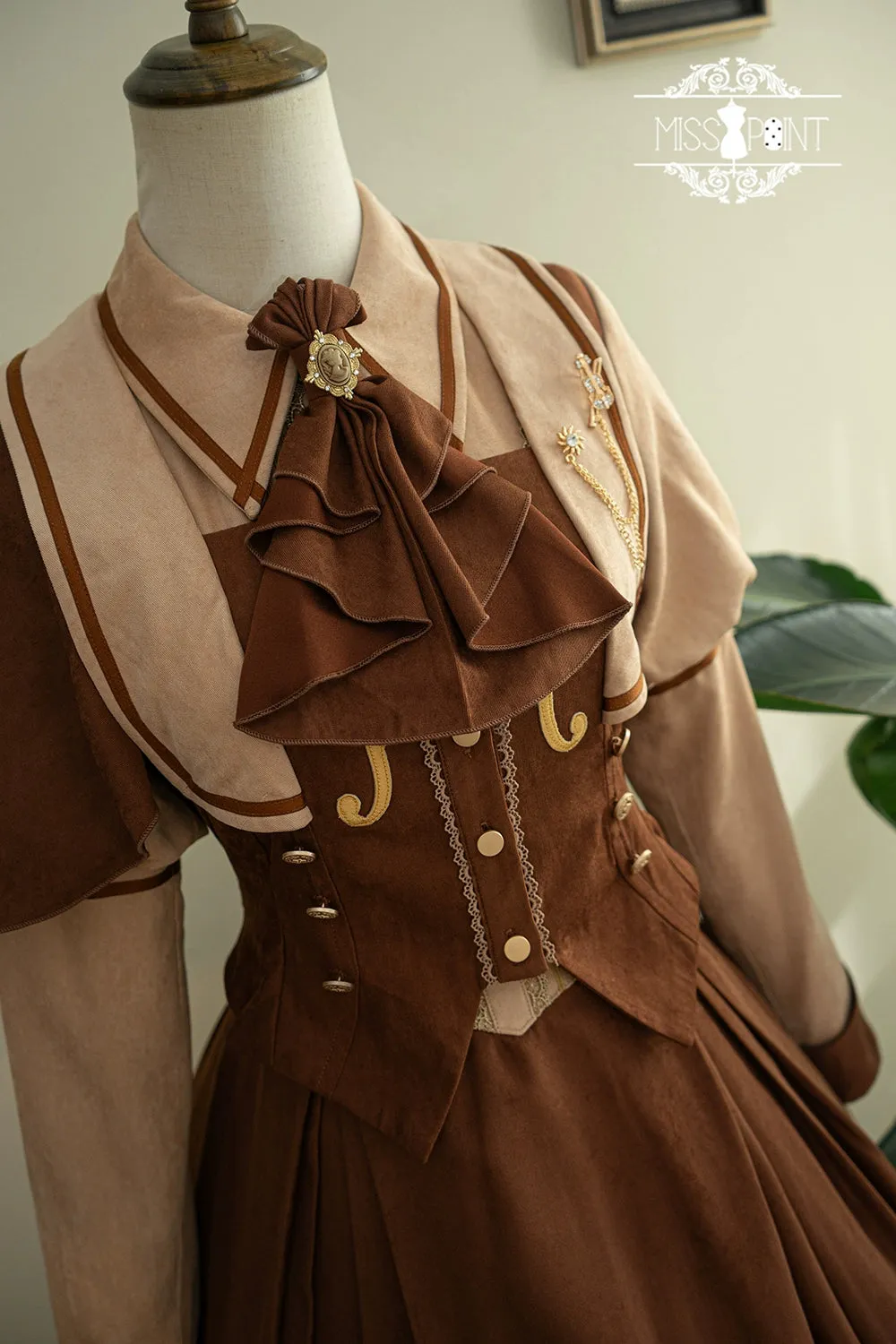 (BFM)Miss Point~ Elegant Lolita Coat~Golden Movement Customized Short Coat