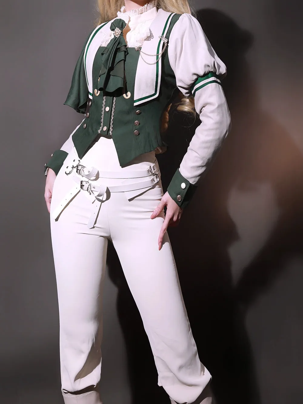 (BFM)Miss Point~ Elegant Lolita Coat~Golden Movement Customized Short Coat