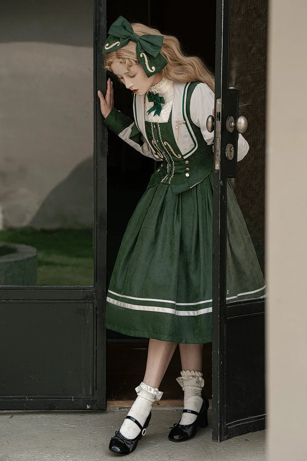 (BFM)Miss Point~ Elegant Lolita Coat~Golden Movement Customized Short Coat