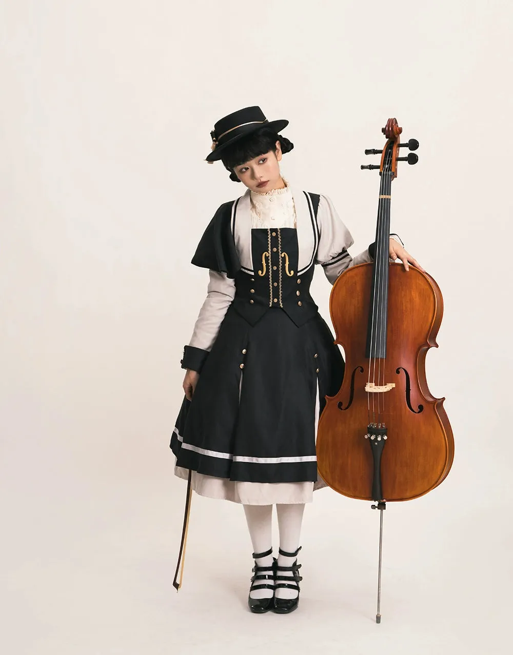 (BFM)Miss Point~ Elegant Lolita Coat~Golden Movement Customized Short Coat