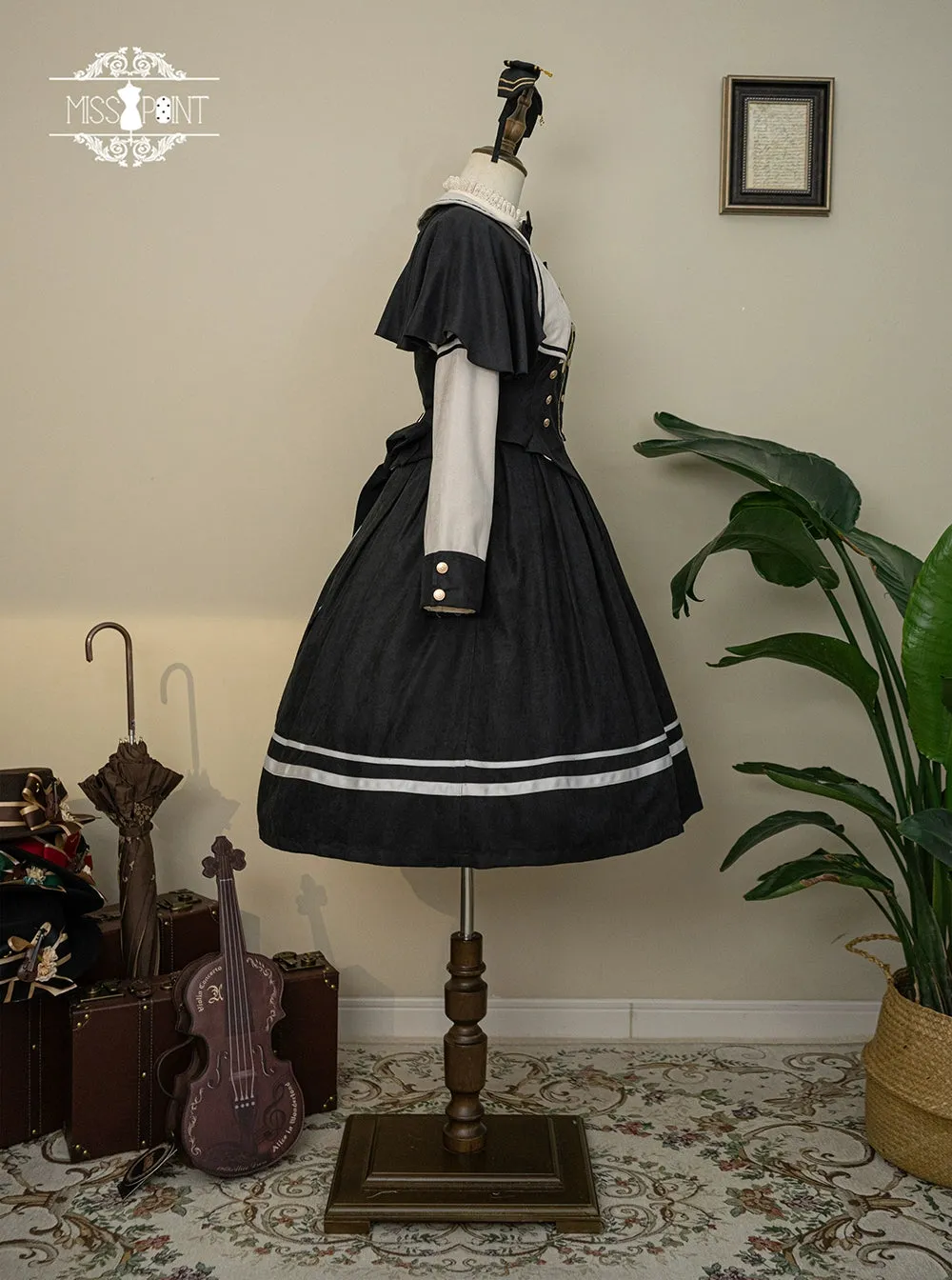 (BFM)Miss Point~ Elegant Lolita Coat~Golden Movement Customized Short Coat