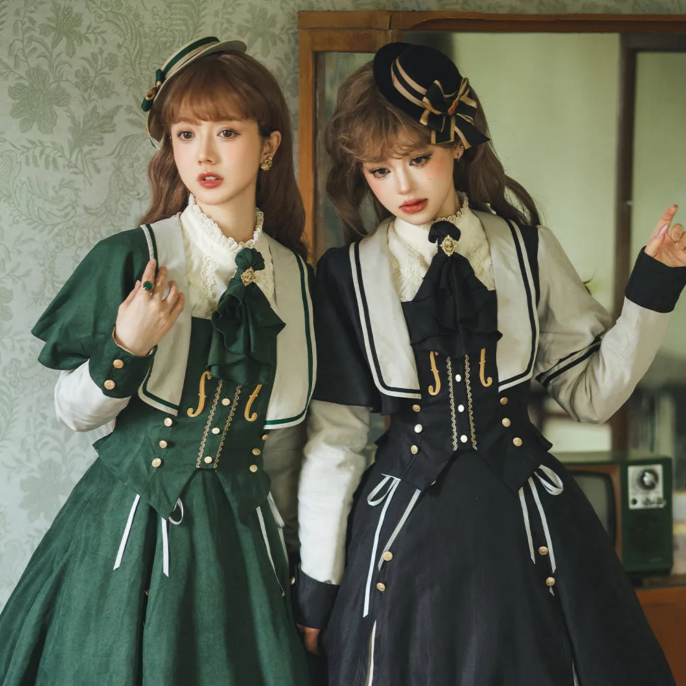 (BFM)Miss Point~ Elegant Lolita Coat~Golden Movement Customized Short Coat