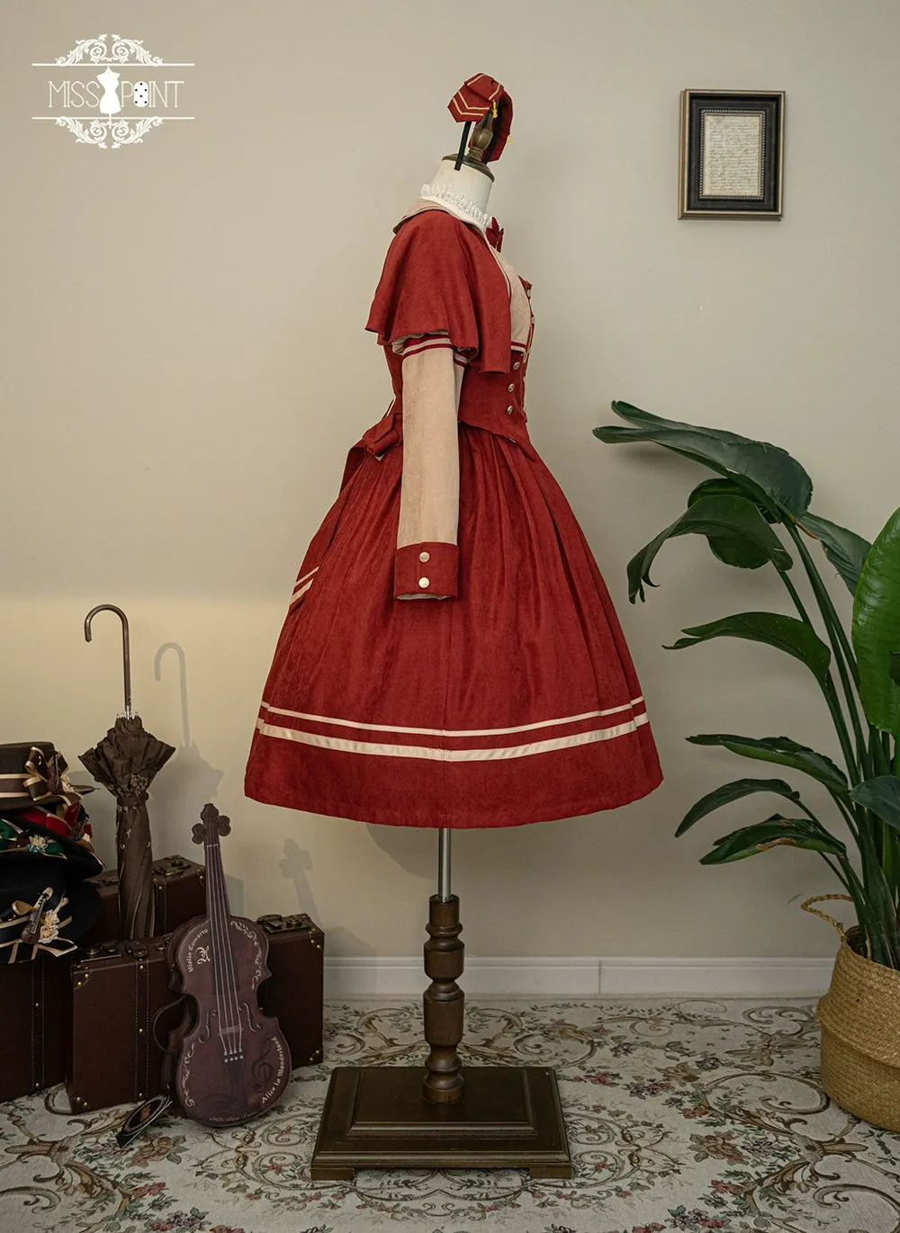(BFM)Miss Point~ Elegant Lolita Coat~Golden Movement Customized Short Coat