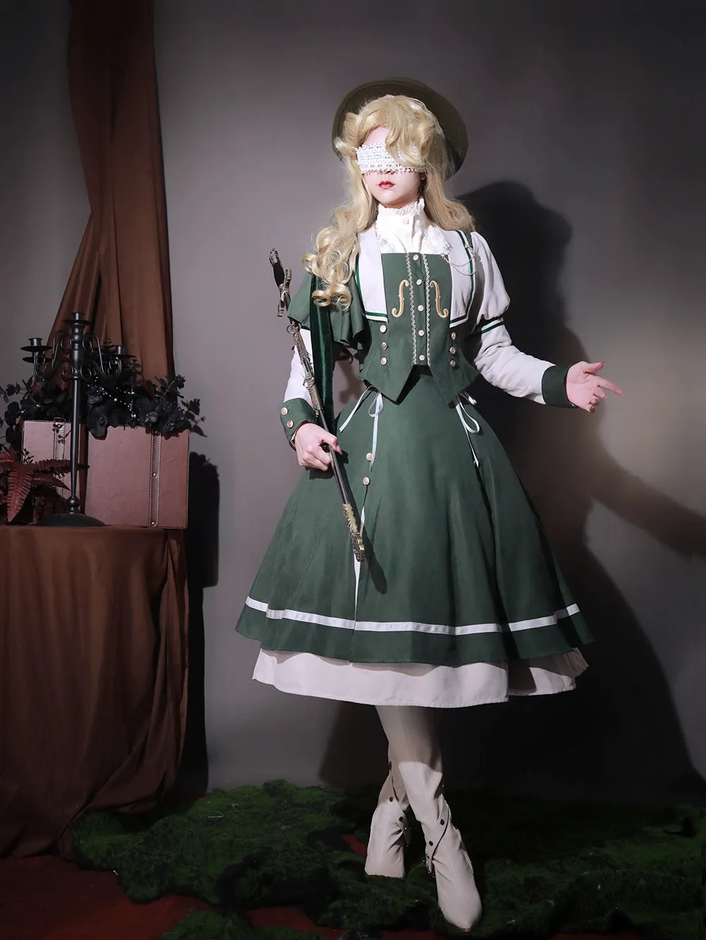 (BFM)Miss Point~ Elegant Lolita Coat~Golden Movement Customized Short Coat